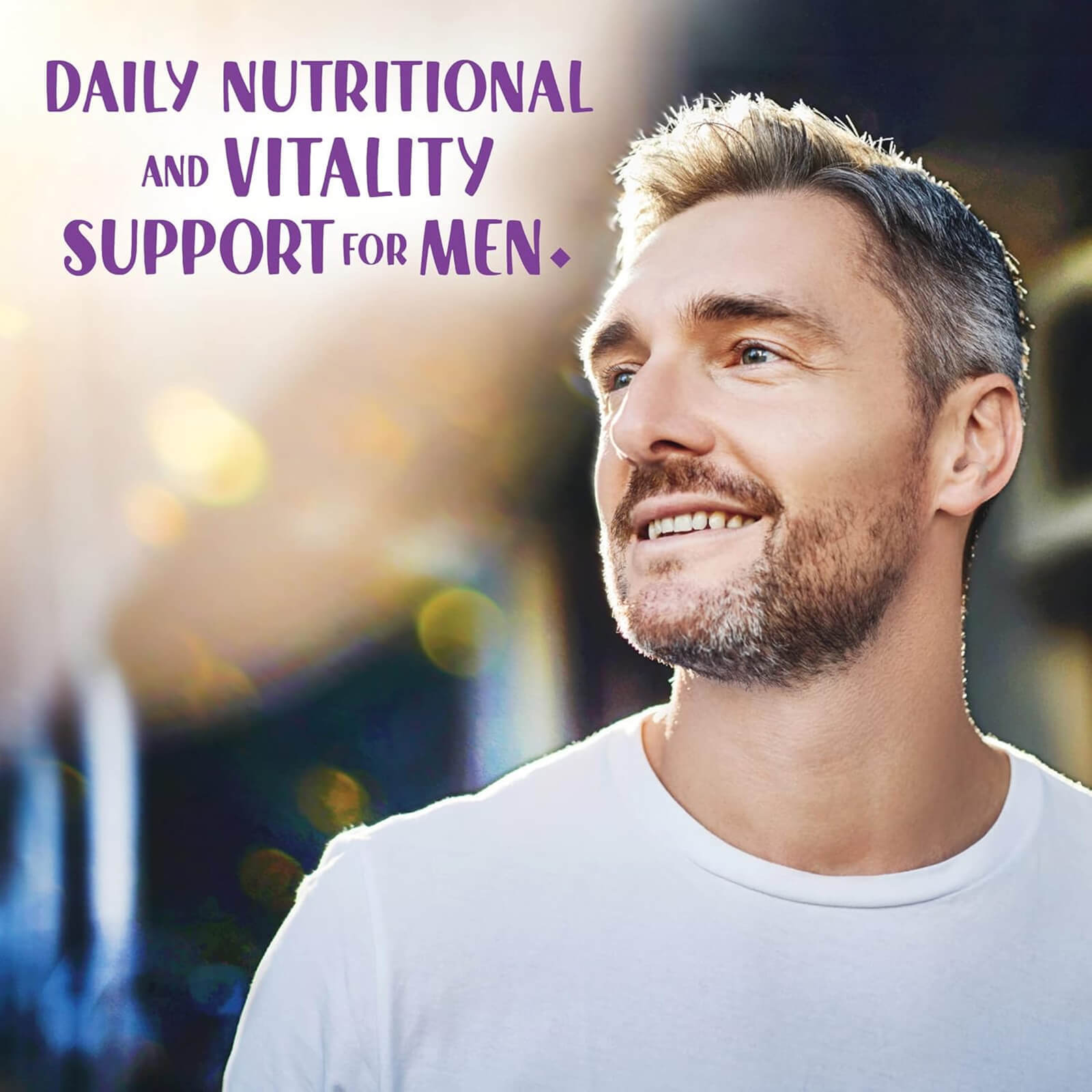 Bluebonnet One Mens One 40+ Whole Food-Based Multiple 60 Vegetable Caps, Non GMO