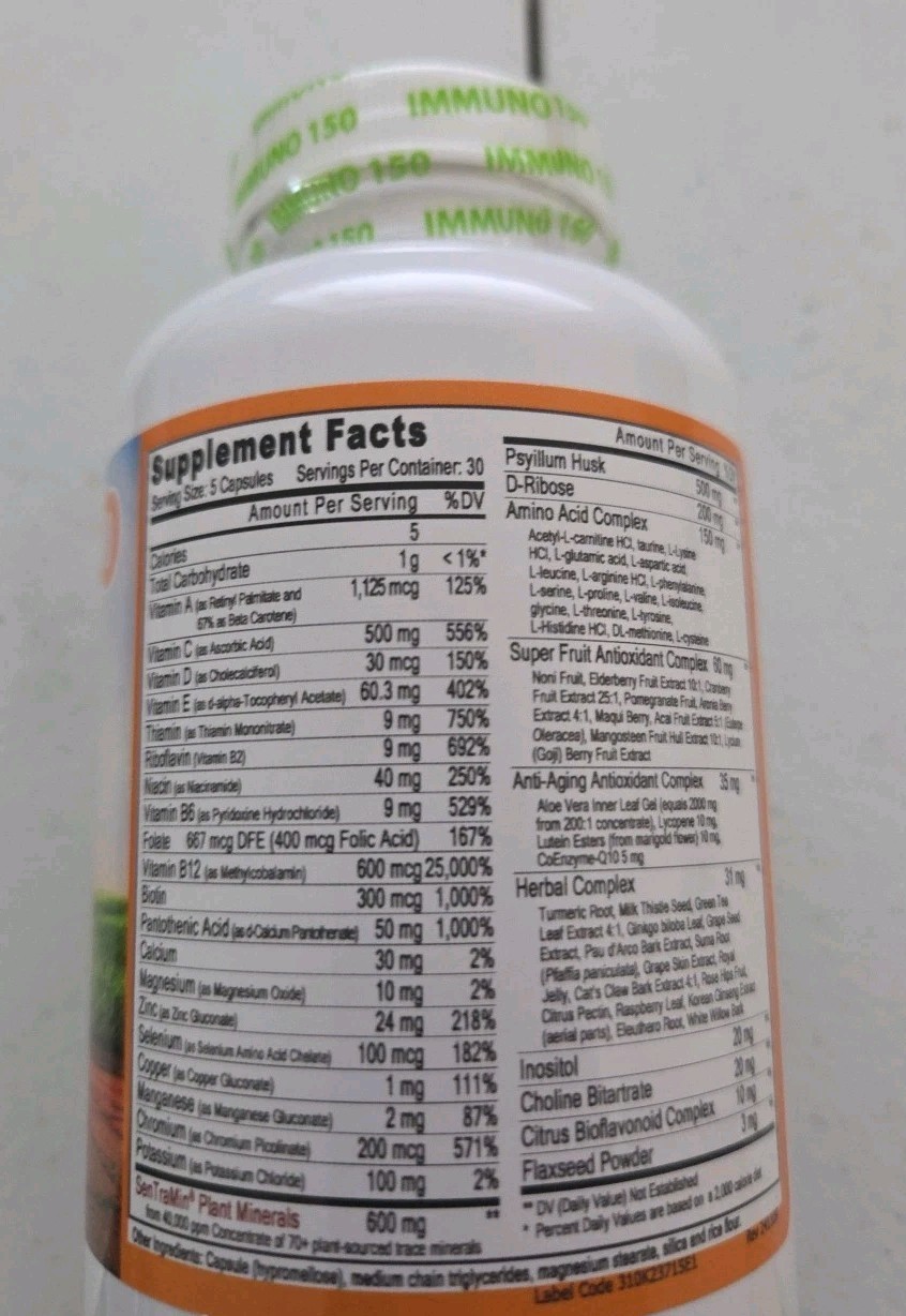 IMMUNO 150’s ONLY AUTHORIZE SELLER. BEWARE OF COUNTERFEITS SELLING FOR LESS