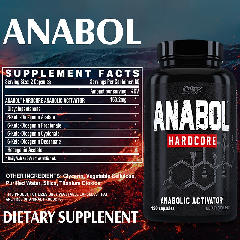 Anabolic Activator-Muscle-Building Enhancer,Increases Metabolism,Reduces Fatigue