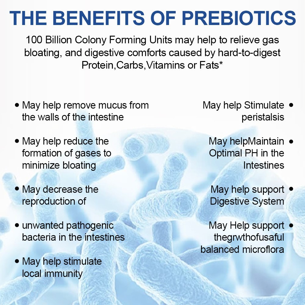 Probiotics 100 Billion CFU Potency Digestive Immune Health 60/120 Capsules