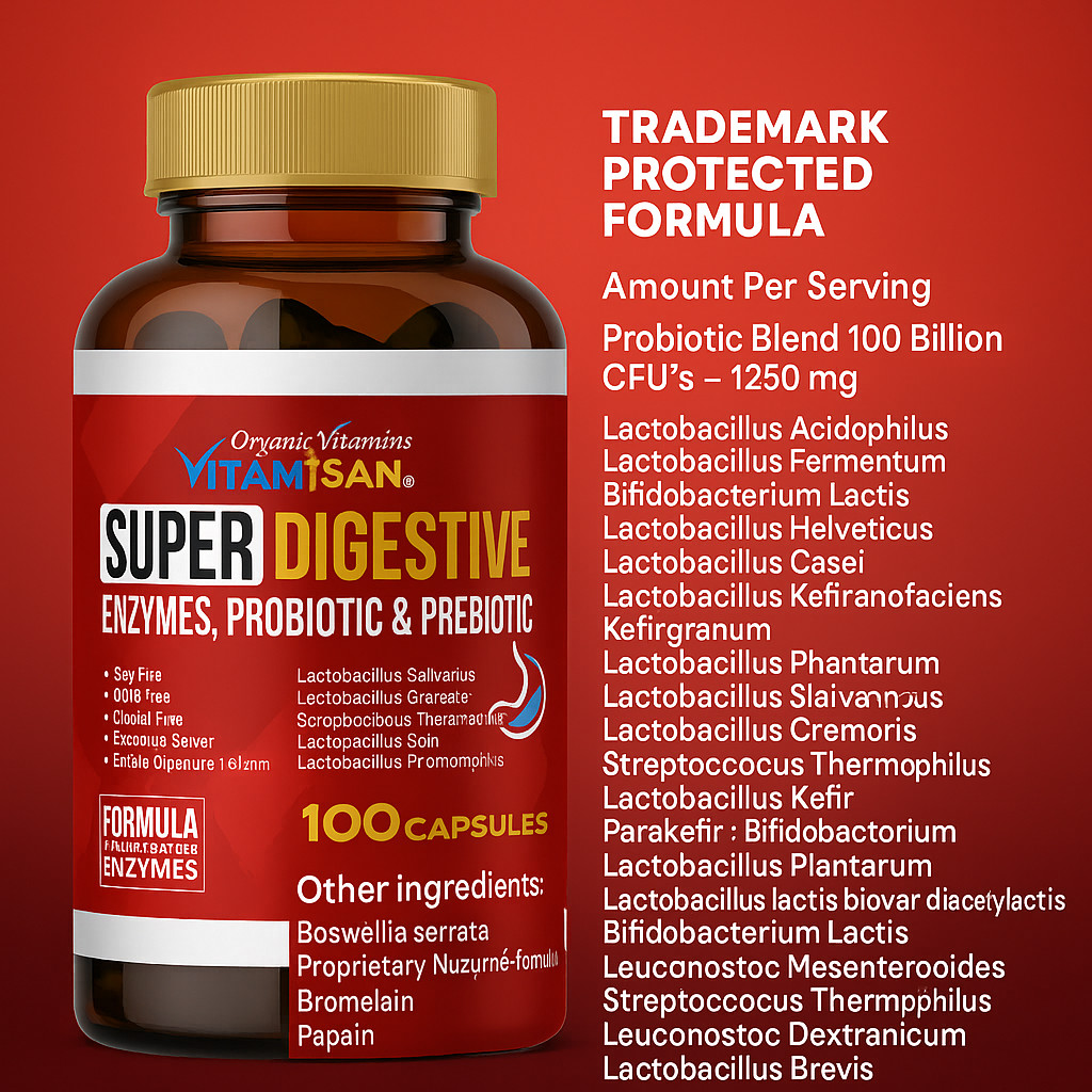 Brands Naturals vitamisan Probioticos balance digestivo intestinal 100% Natural