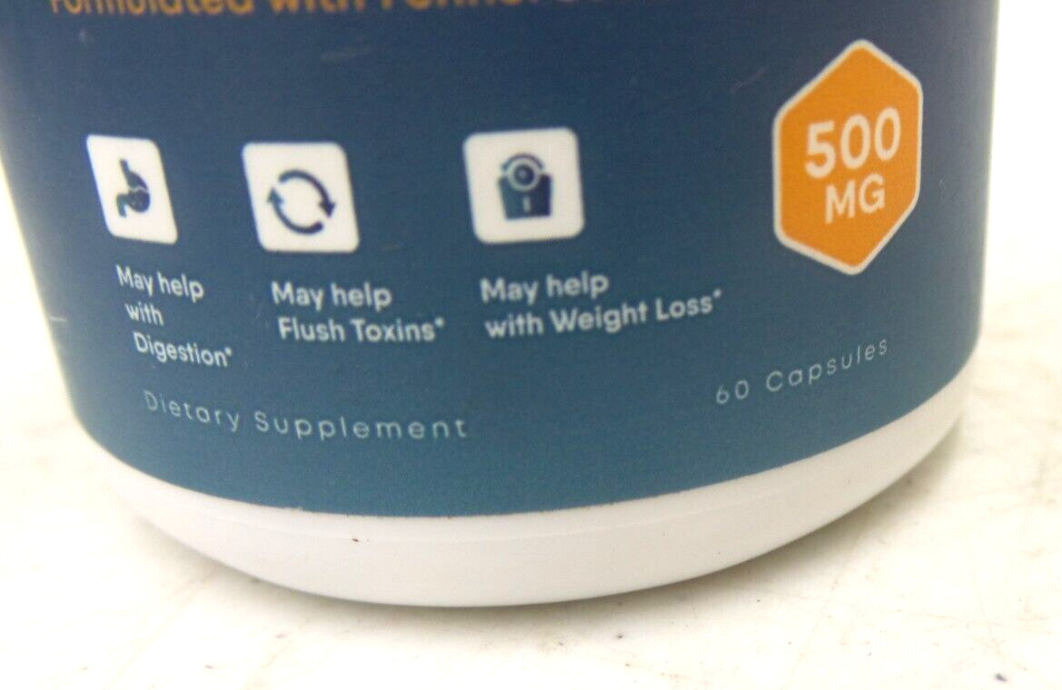 BIONIC CLEANSE Gut Health Support 500MG 60 Capsules Exp. 12/2025