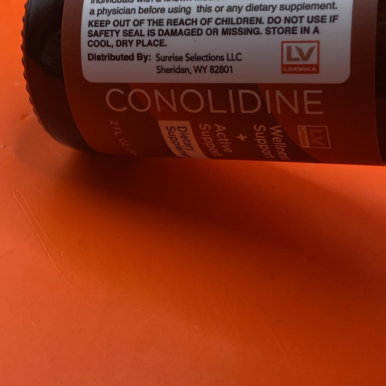 2X Conolidine Alkaloid For Pain and Muscle + Joint Relief Drops Conolidin 2 oz