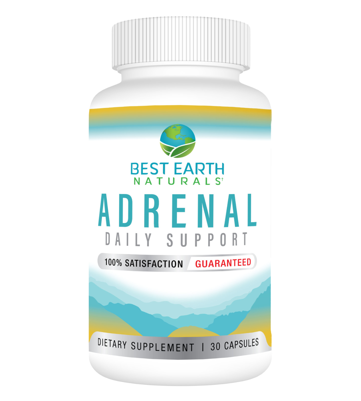 Adrenal Support Cortisol Energy Management Supplement by Best Earth Naturals