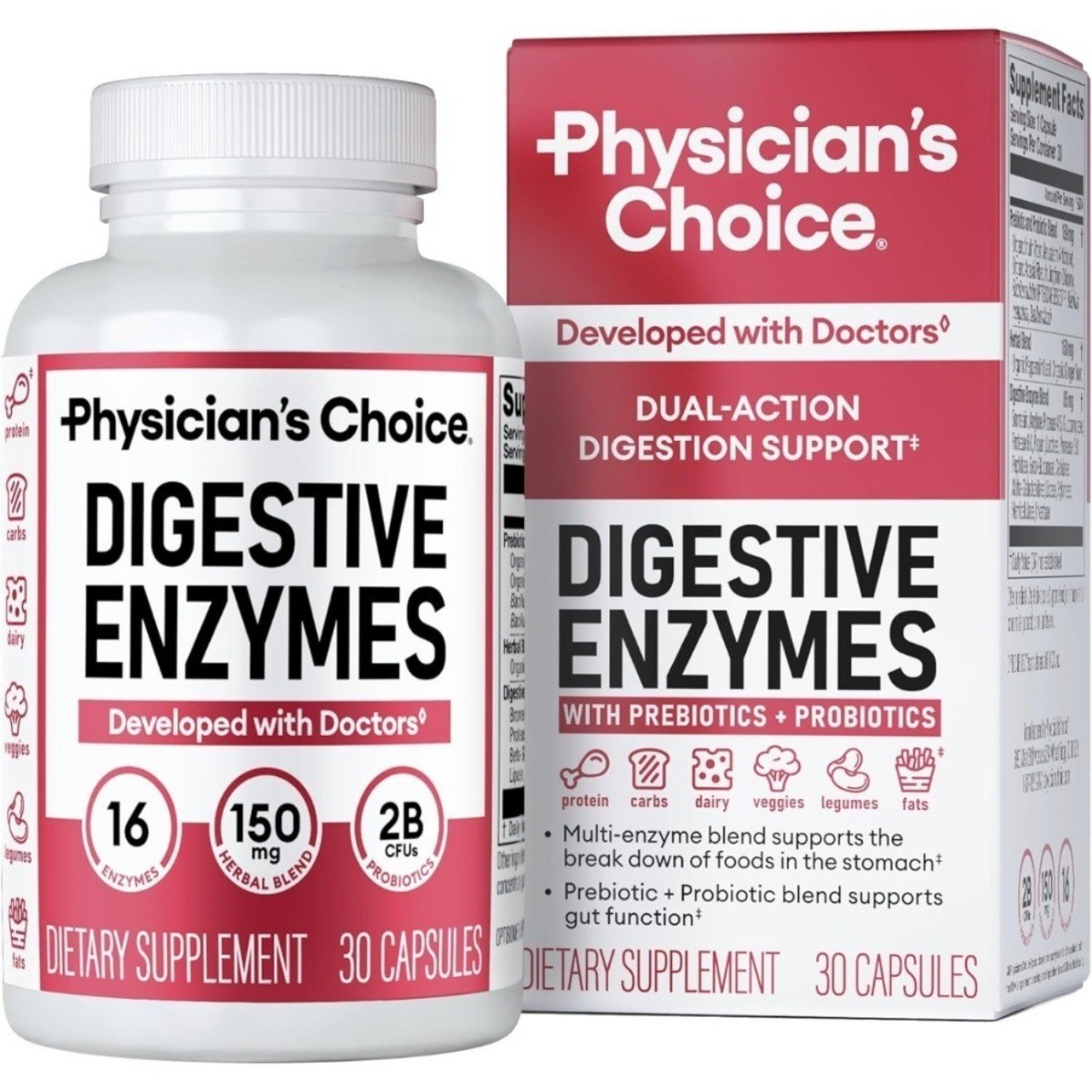 Digestive Enzymes – Multi Enzymes Bromelain Bio-Organic Premium