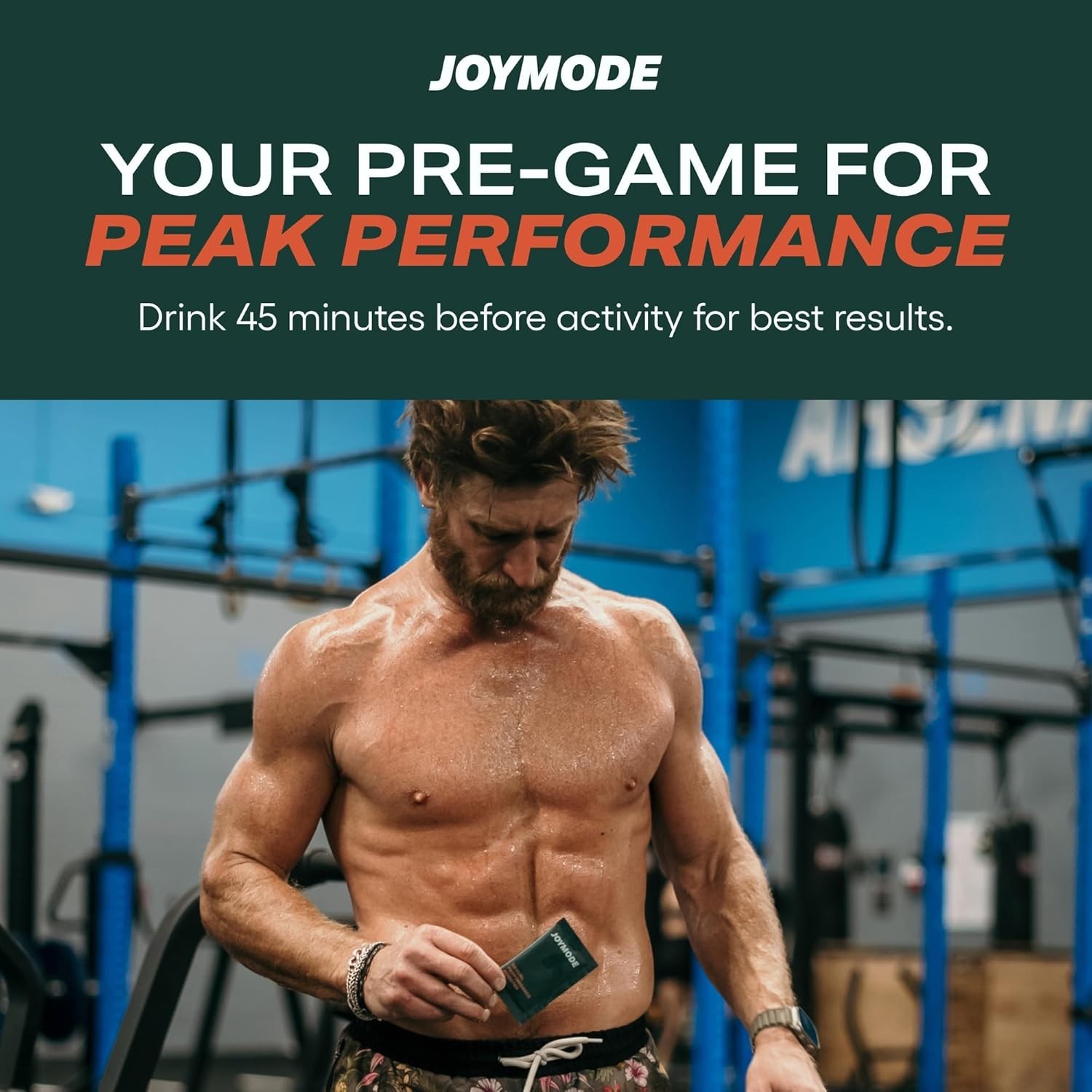 JOYMODE Performance Booster w/Arginine Nitrate, L-Citrulline, Vitamin C, Gin…
