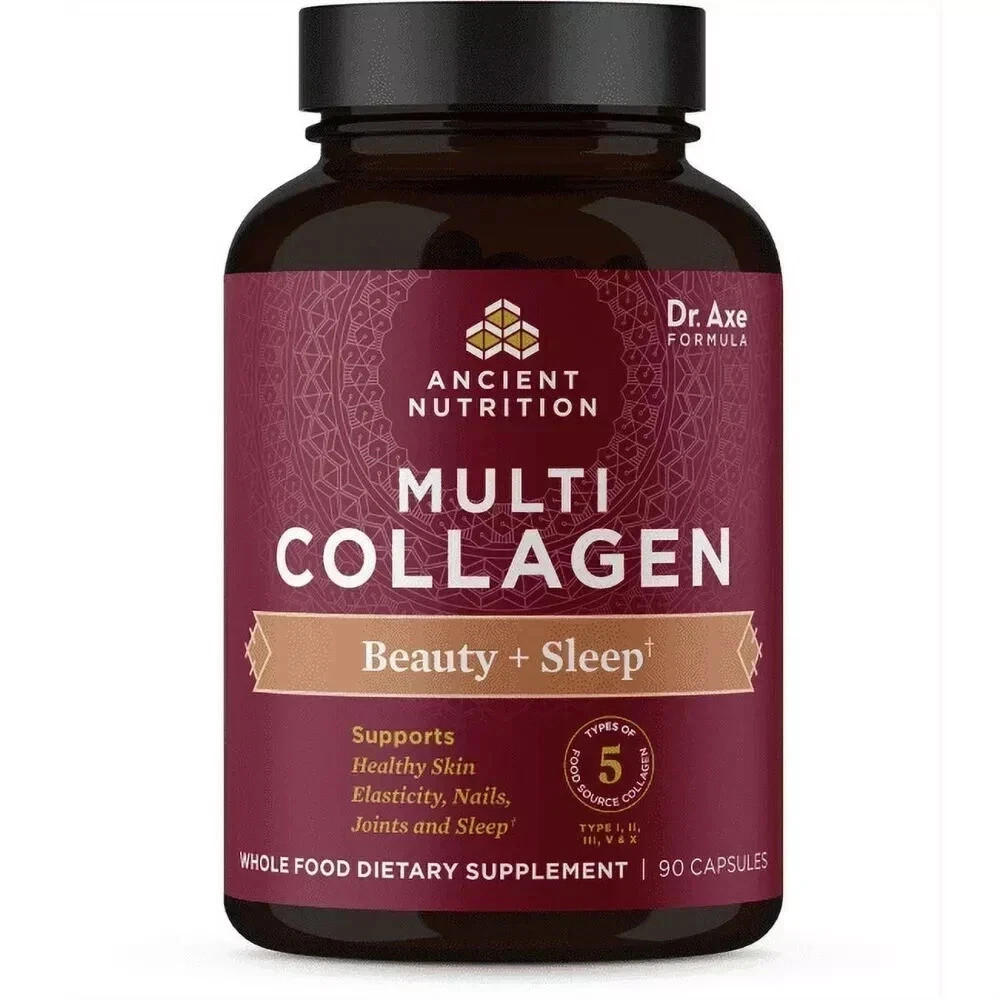 Ancient Nutrition Multi Collagen Dietary Supplement 90 Capsules Pack of 1
