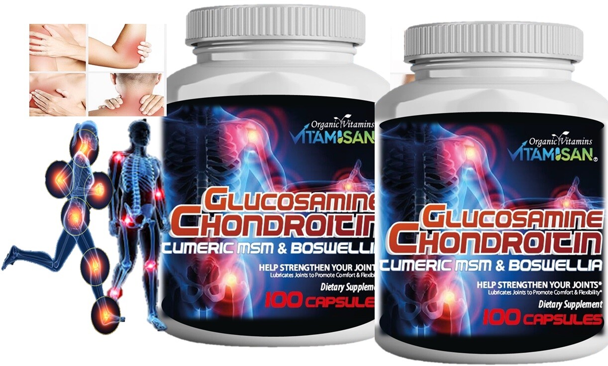Glucosamine Chondroitin Joint Msm Strength Triple alivio rodilla