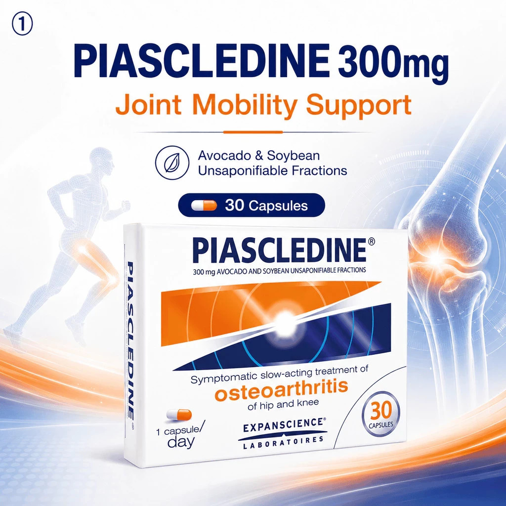 Piascledine 300mg 30`s Capsules Anti Rheumatic Osteoarthritis Joint Pains