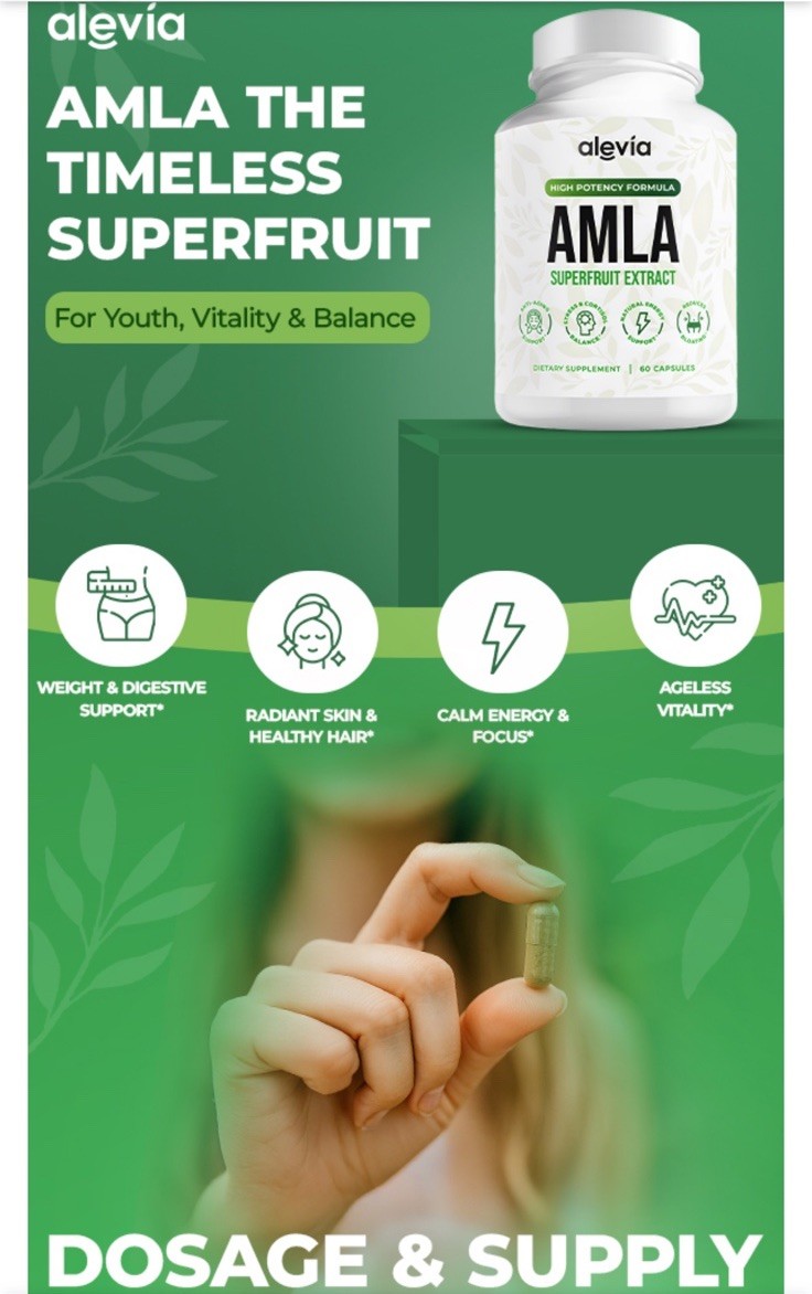 Alevia Cápsulas Organicas- Suplemento De Frutas