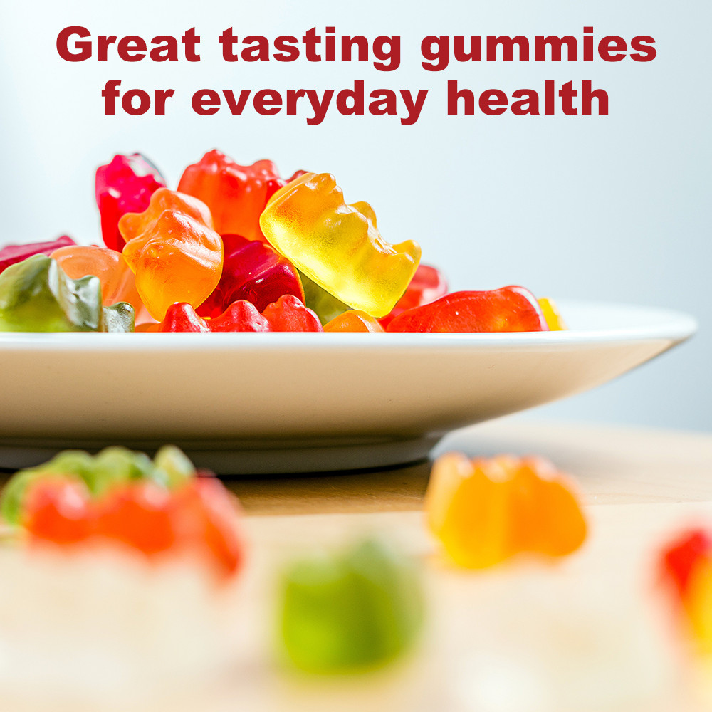 Iron Gummies – with Vitamin C – Energy and Immune Support Hemoglobin Production