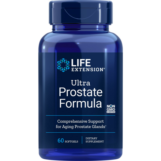 Life Extension Ultra Prostate 60 gels Pygeum/Beta Sitosterol/Graminex