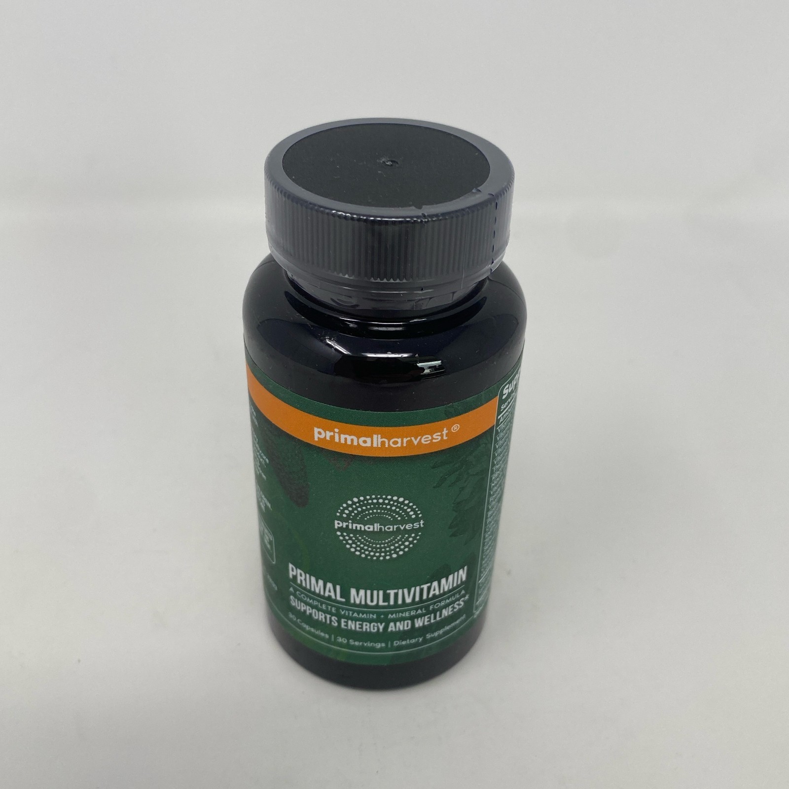 Primal Harvest Primal Multivitamin 30 Capsules Black/Green Bottle