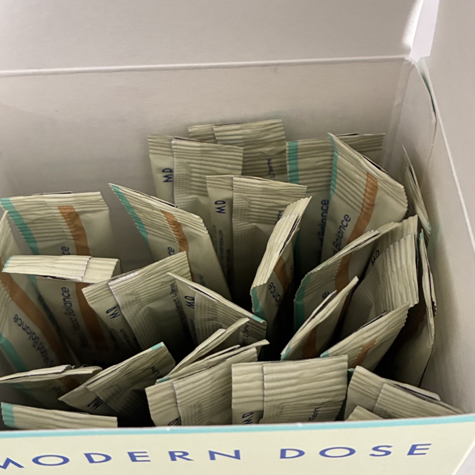 Modern Dose Stress & Mood Balance 30 Packets Adaptogens BNIB Box Exp 05/2026