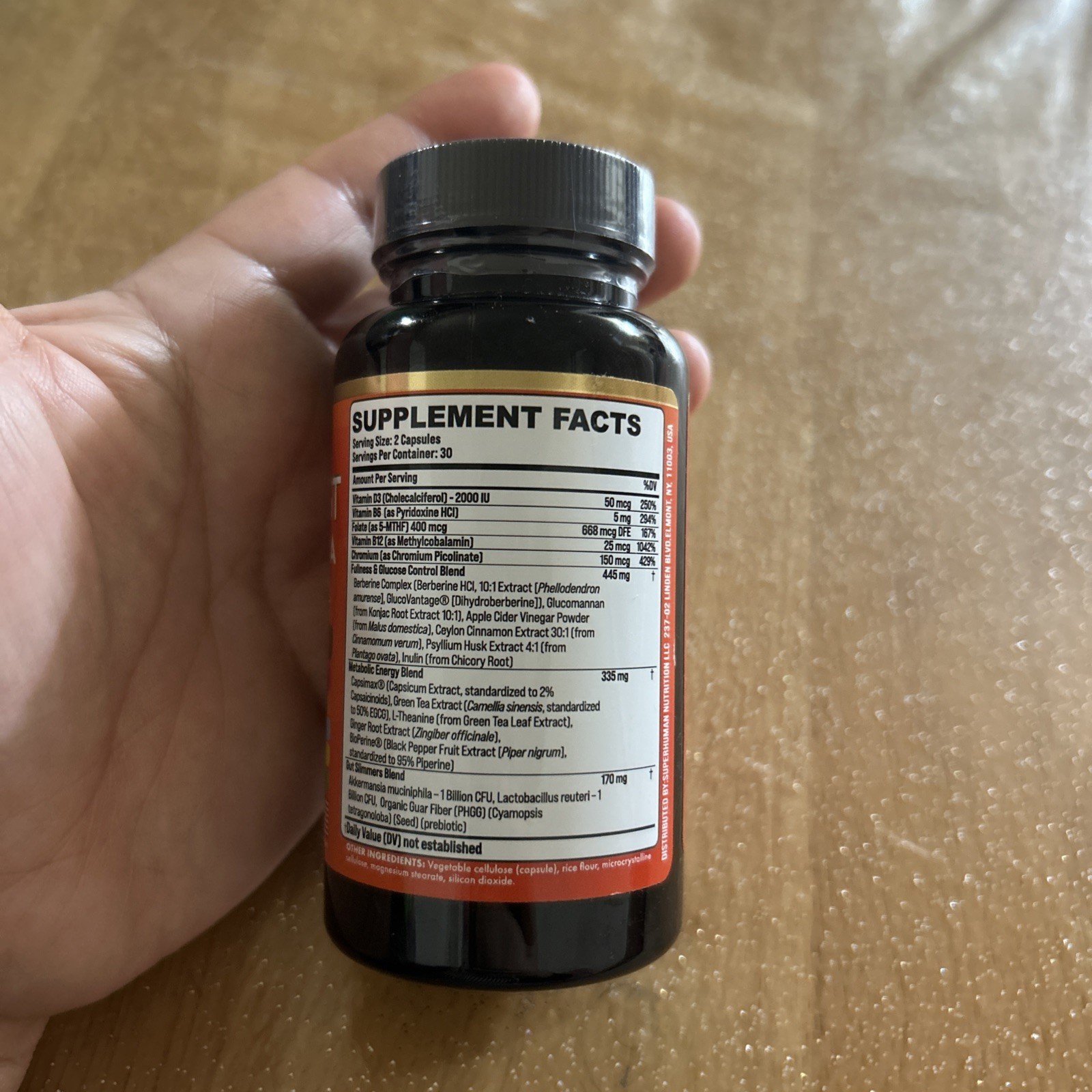 Parrox Metaboost Booster Supplement 20-in-1 Plant-Based Formula Exp 06/2028