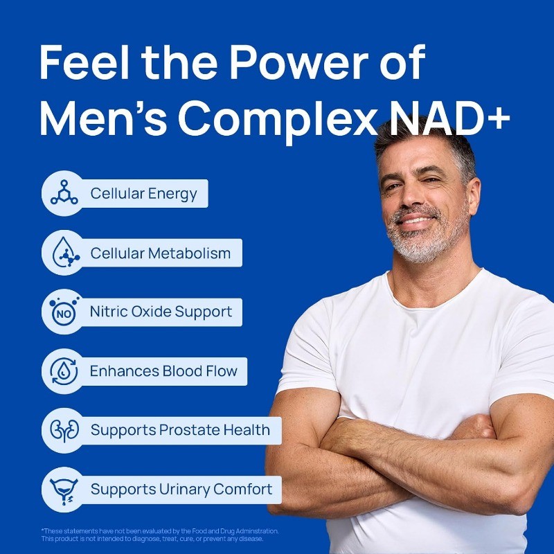 Men’s Selerb Health Supplement Prostate Support with Resveratrol and CoQ10