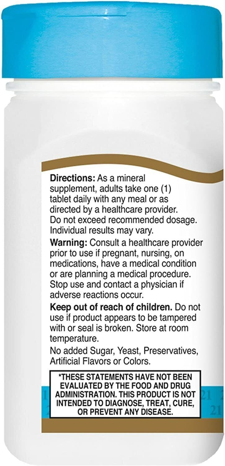 21st Century Potassium Gluconate 595mg Tablets 100ct – 3 Pack – Exp 01-2025