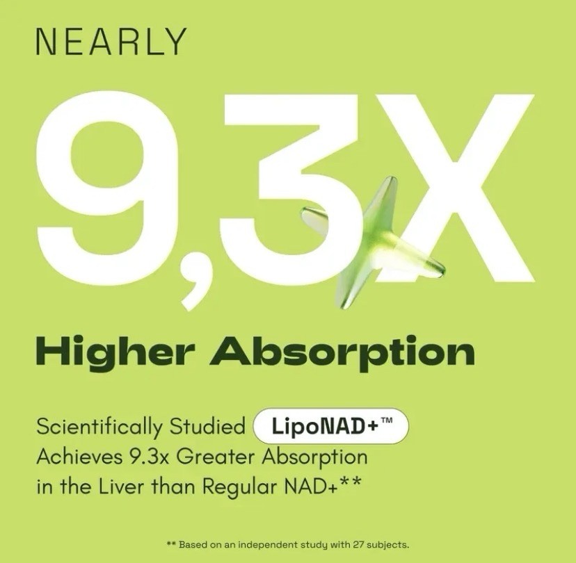 NAD+ Supplement 250mg Per Serving, 60 Capsules 30-Day Supply, Cata-Kor Advanced