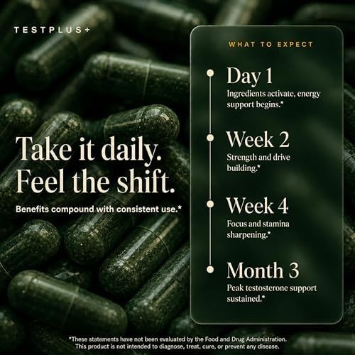 Testosterone Booster 1450mg 8-in-1 | Energy, Strength, Focus & Vitality Support