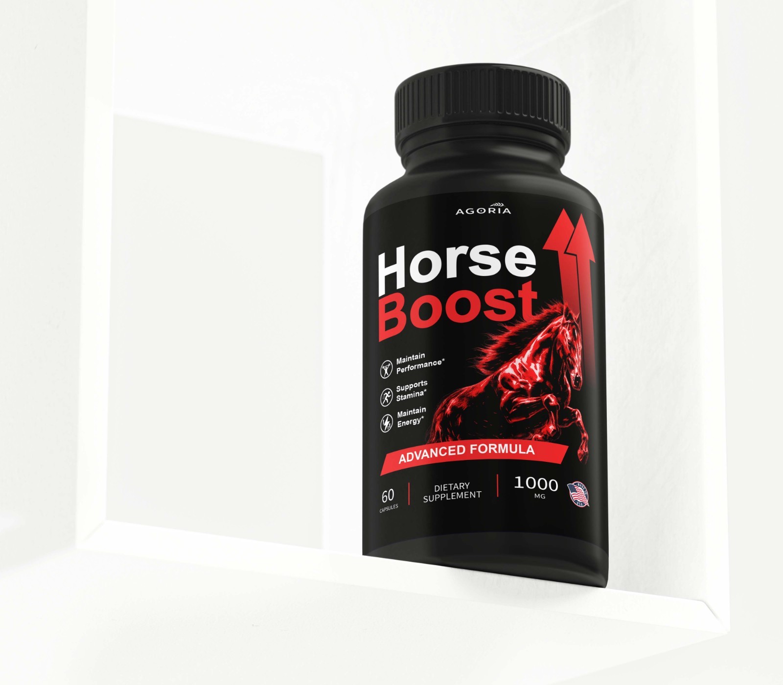 (2 Pack) Horse Boost Pills Male Health Support Formula HorseBoost 120 Capsules