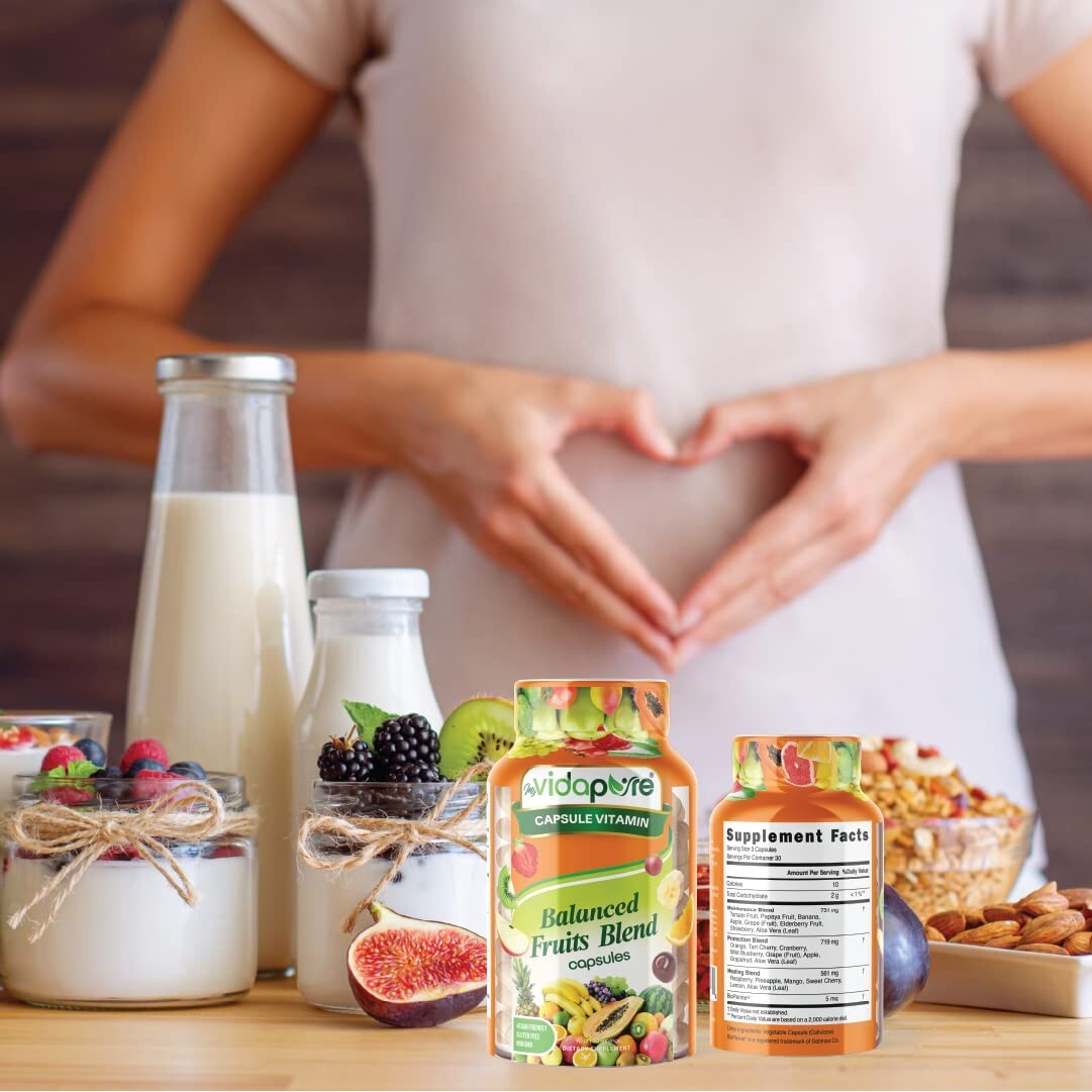 360 Caps Fruits & Veggies – 180 Fruit and 180 Veg (Compare to Balance of Nature)