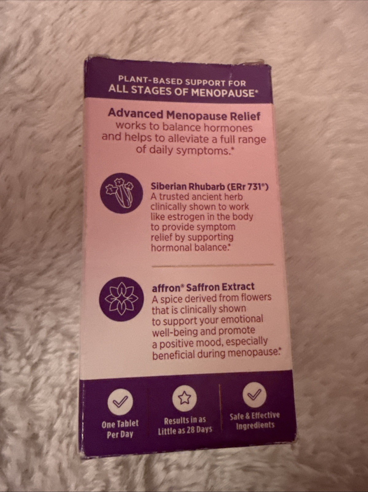Natures Bounty Optimal Solutions ADVANCED MENOPAUSE RELIEF 30 tablets 10/2026