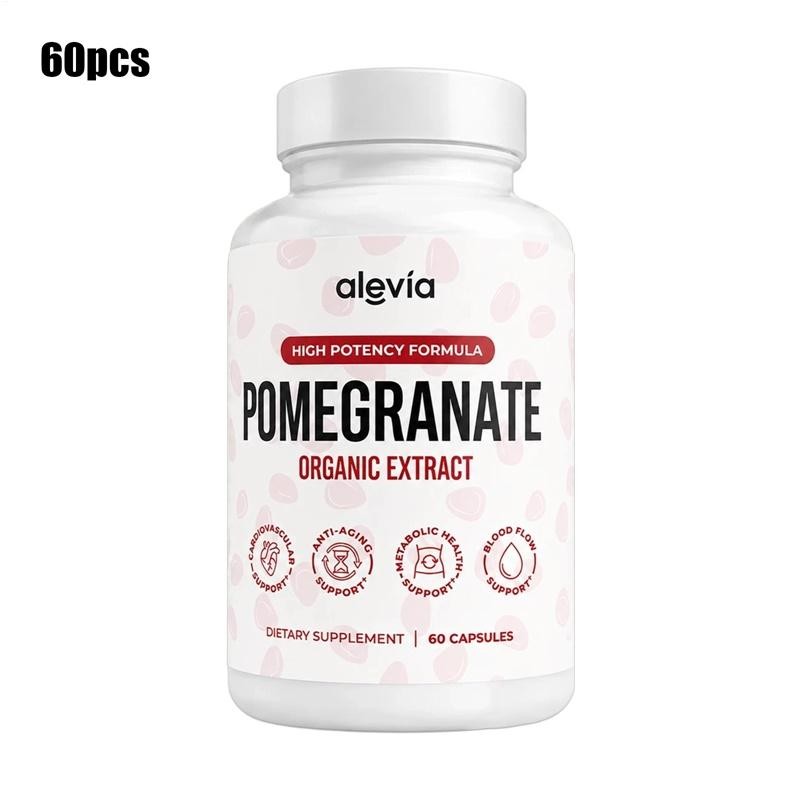 Alevia Pomegranate Caps Antioxidant Fruit Dietary Supplement For Women 60-Count