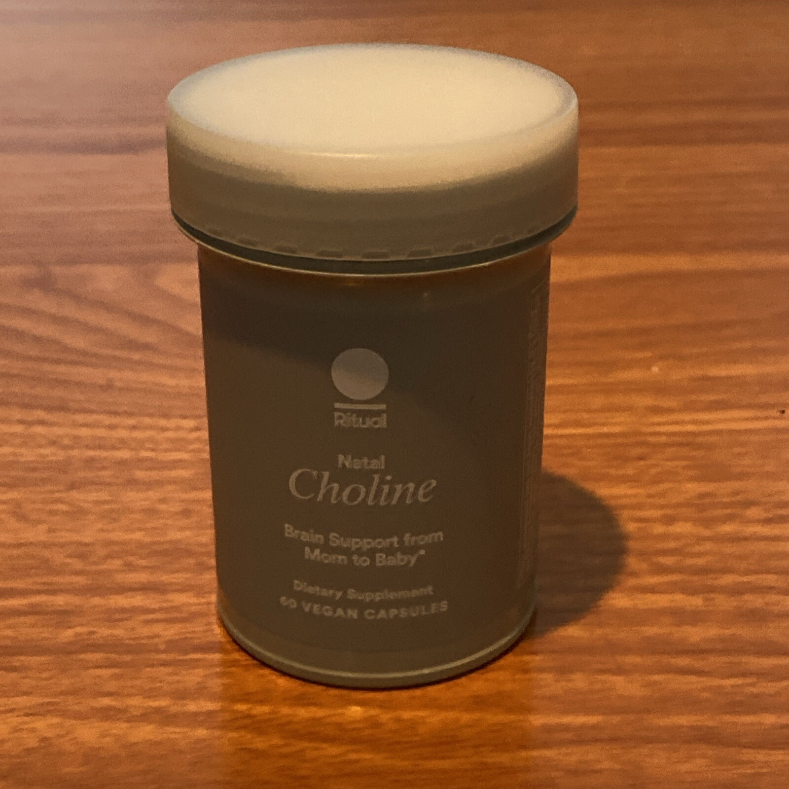 Ritual Natal Choline Supplement, 550mg, Brain Cognitive Function 60ct 07/2025