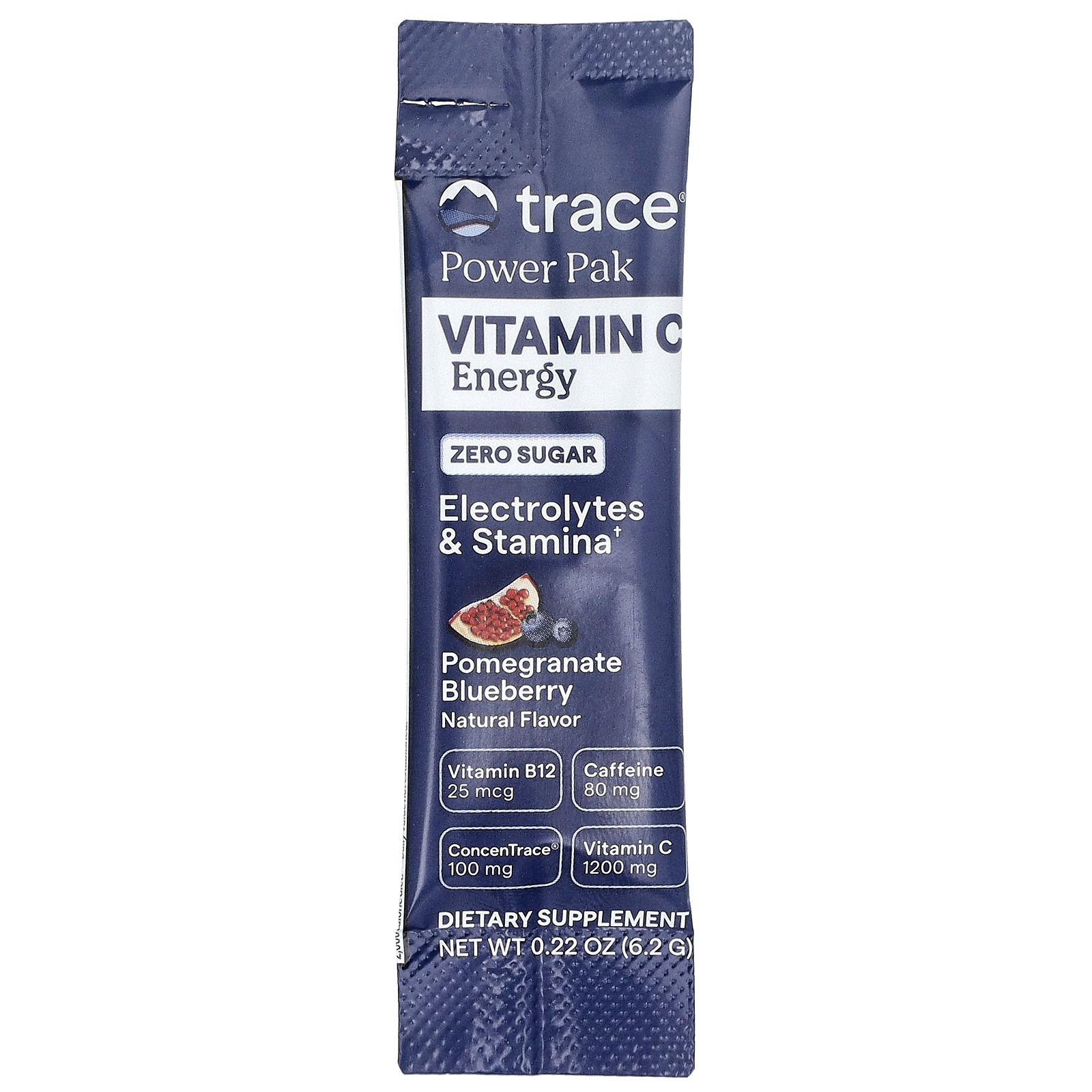 Power Pak, Vitamin C Energy, Pomegranate Blueberry, 30 Stick Packs, 0.22 oz (6.2