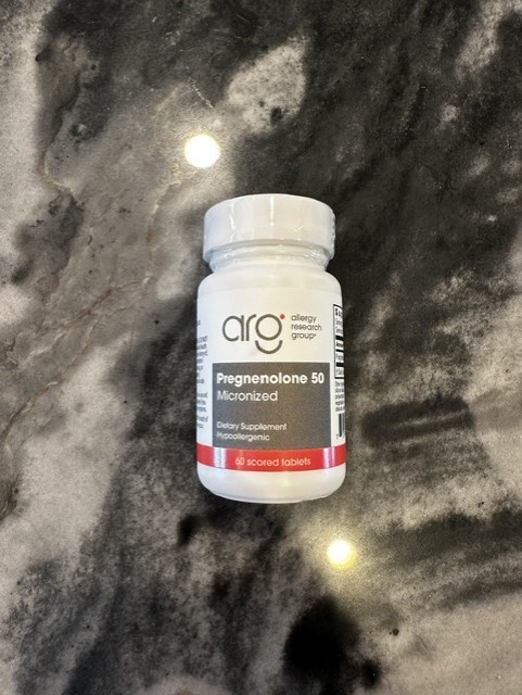 ARG (Allergy Research Group) Pregnenolone 50mg tablet (Factory Sealed) 60 ct