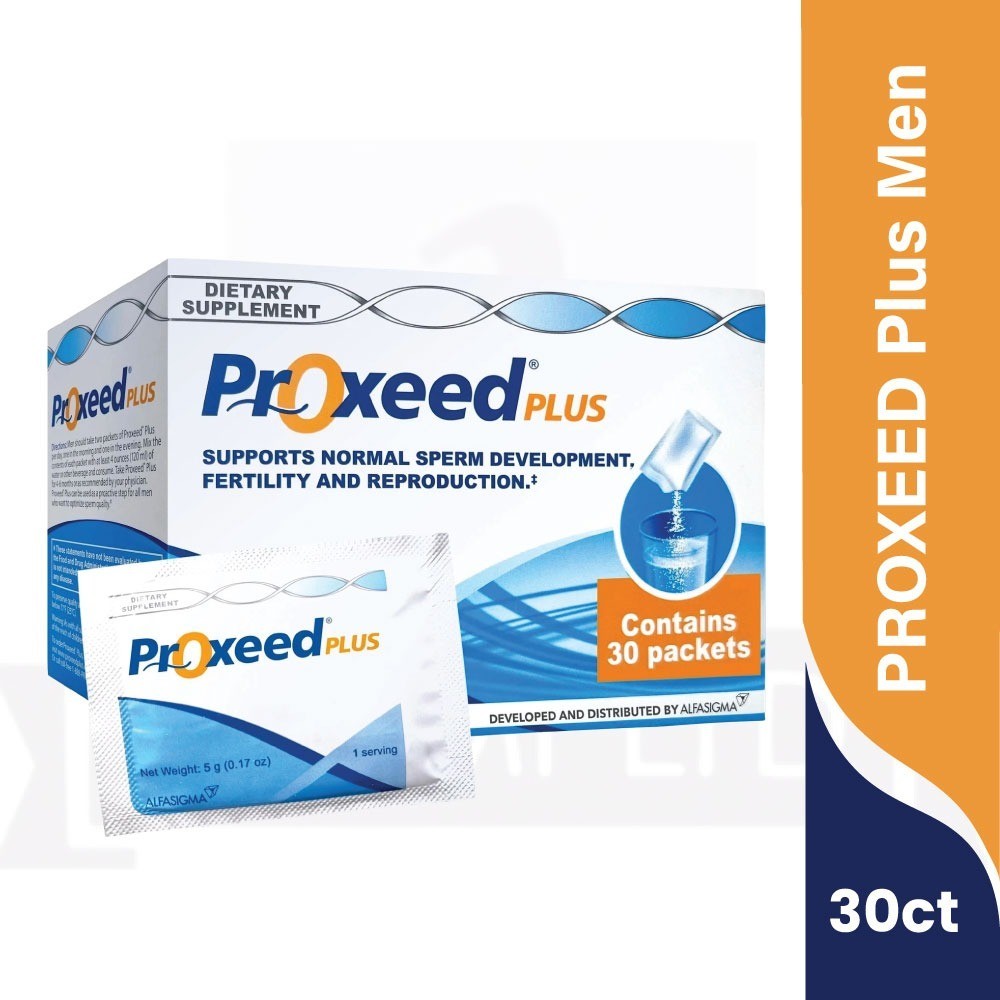 Proxeed Plus Male Fertility & Sperm Support 30 Sachets – PACK OF 6 – EXP 02/2028