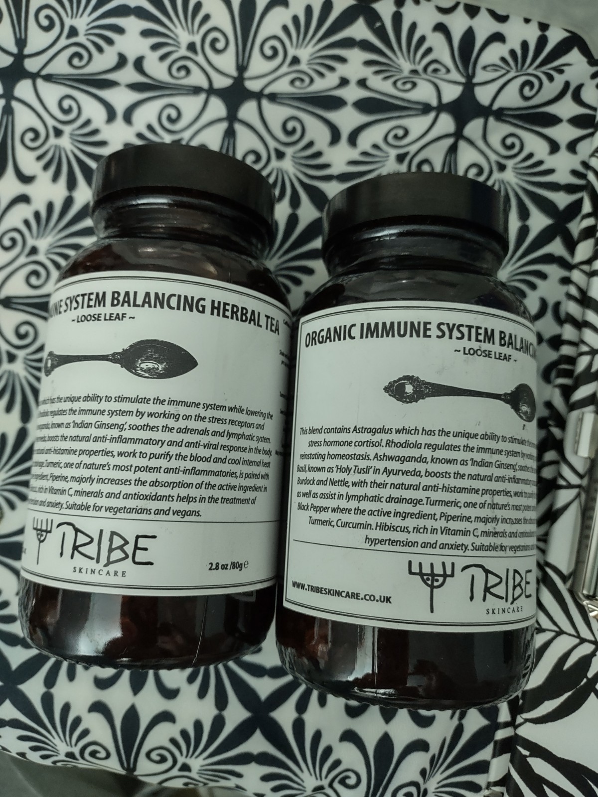 2 Tribe Skincare Organic Immune System Balancing Herbal Tea Loose 2.8oz