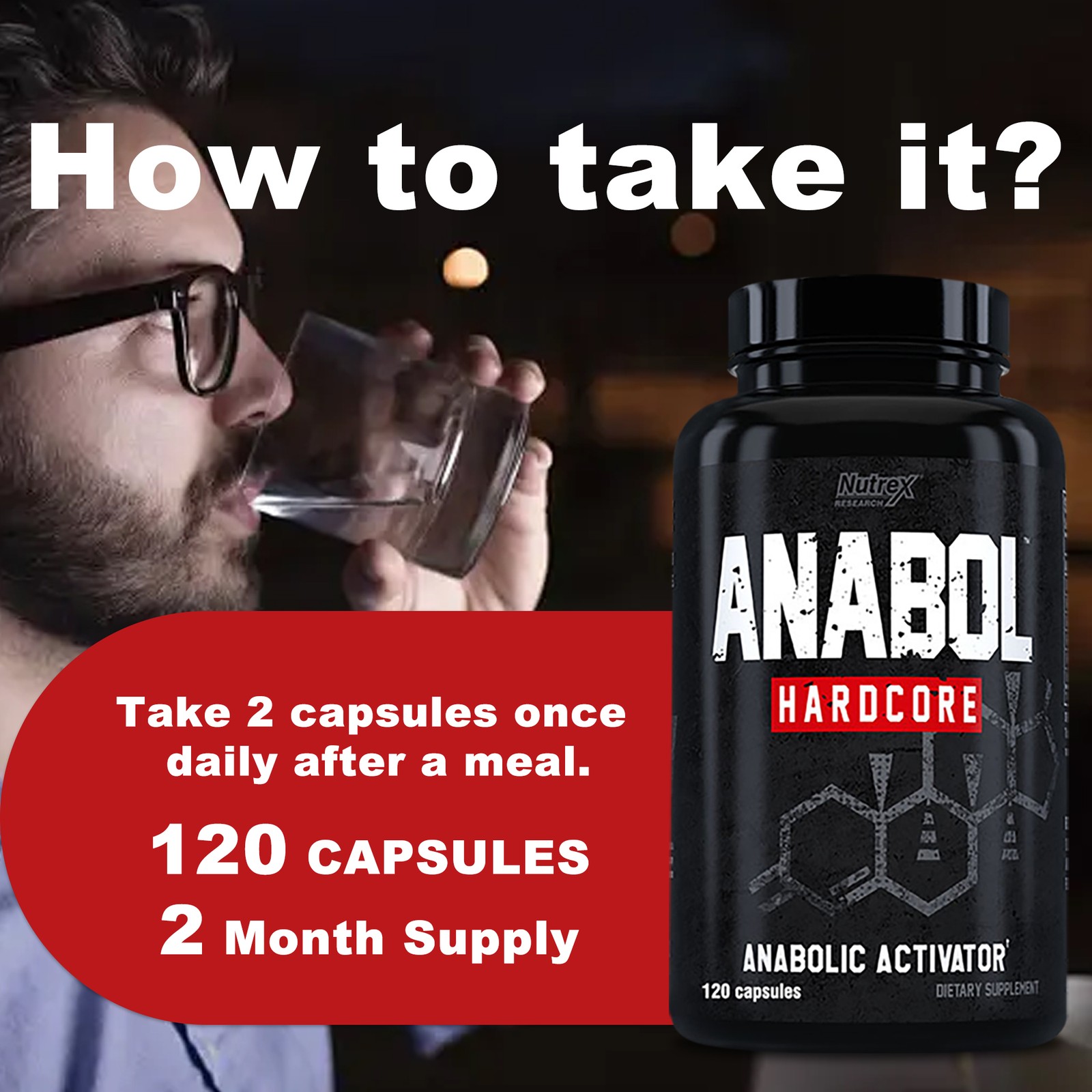 Anabolic Activator – Muscle Enhancers, Boost Metabolism, Reduce Fatigue