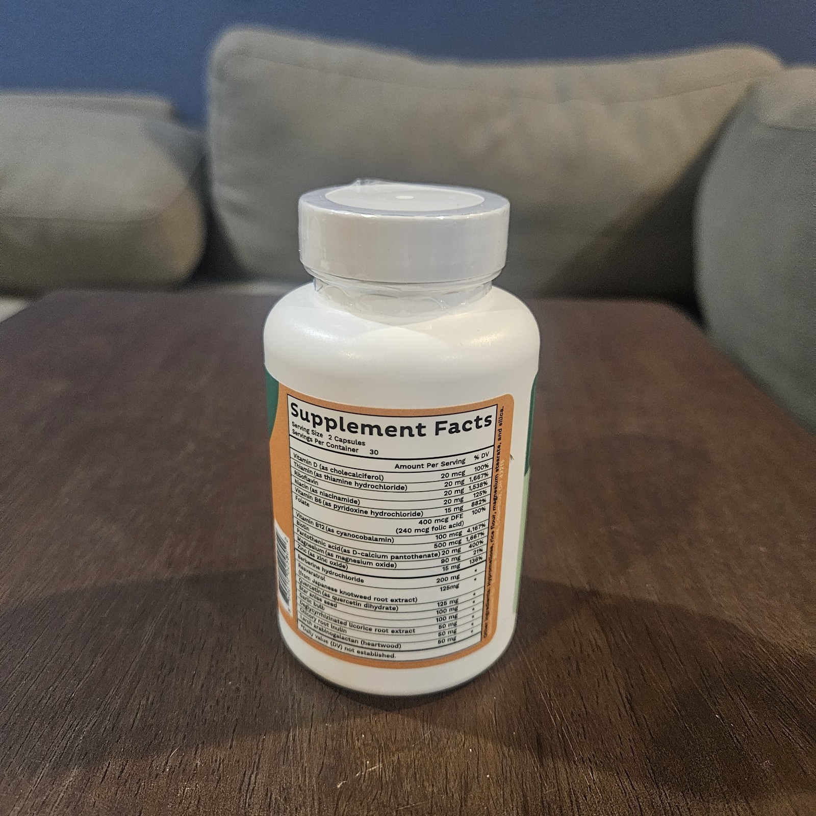 Emma Gut Health Supplement – Digestive Cleanse, Bloating, Gas, 60 Caps