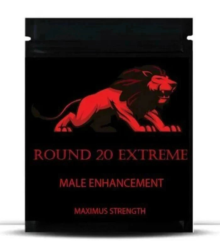 ROUND 20 EXTREME Male Enhancement Support Supplement – 12 Capsules