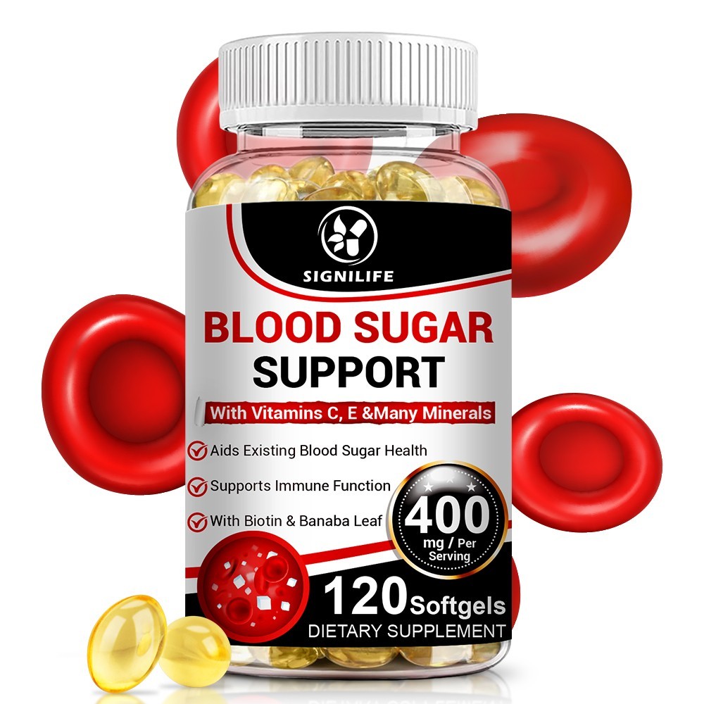 Blood Balance Capsules – Blood Sugar Support & Blood Pressure Supplement 120Pill