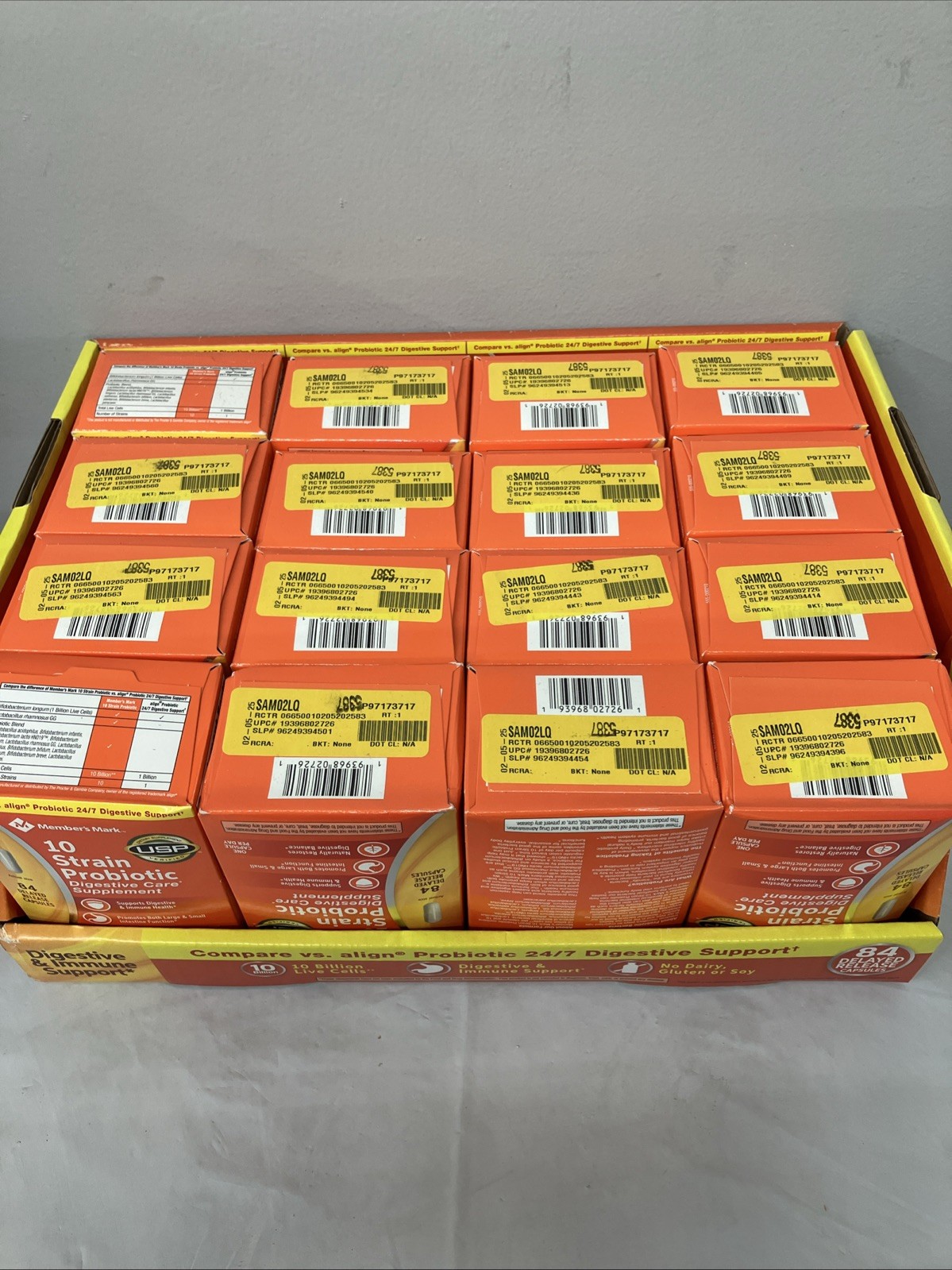 🔥X16 Member’s Mark 10 Strain Probiotic 84 count (Clearance) SAVE – Exp 03/2025