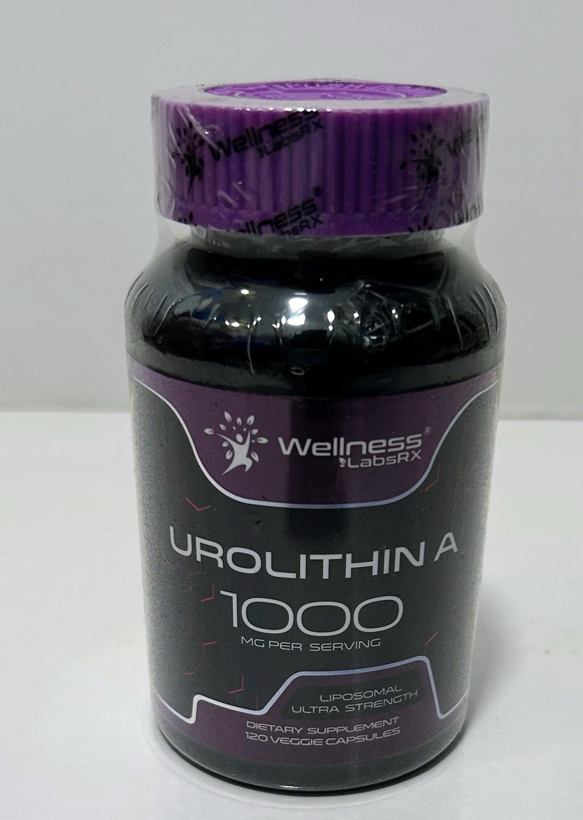 Urolithin A Supplement 120 Veggie Capsules 1,000mg MG Per Serving. EXP : 4/28