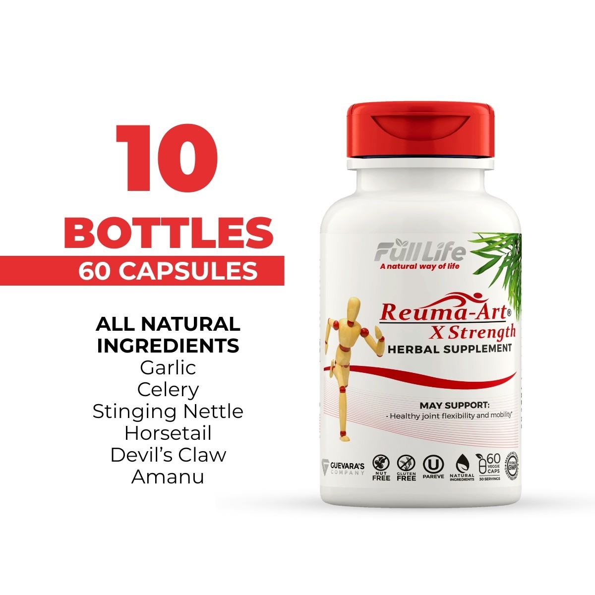 Reuma-Art X Strength – 60 caps ( 10 bottles)