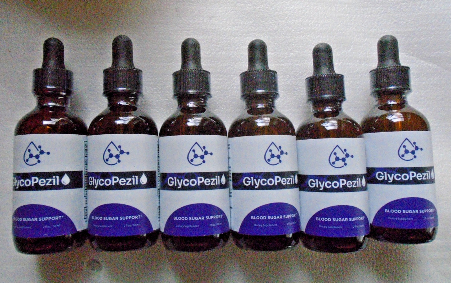 (6 Pack) Glycopezil Blood Support Drops Glyco Pezil Vitamin Supplement 01/2028