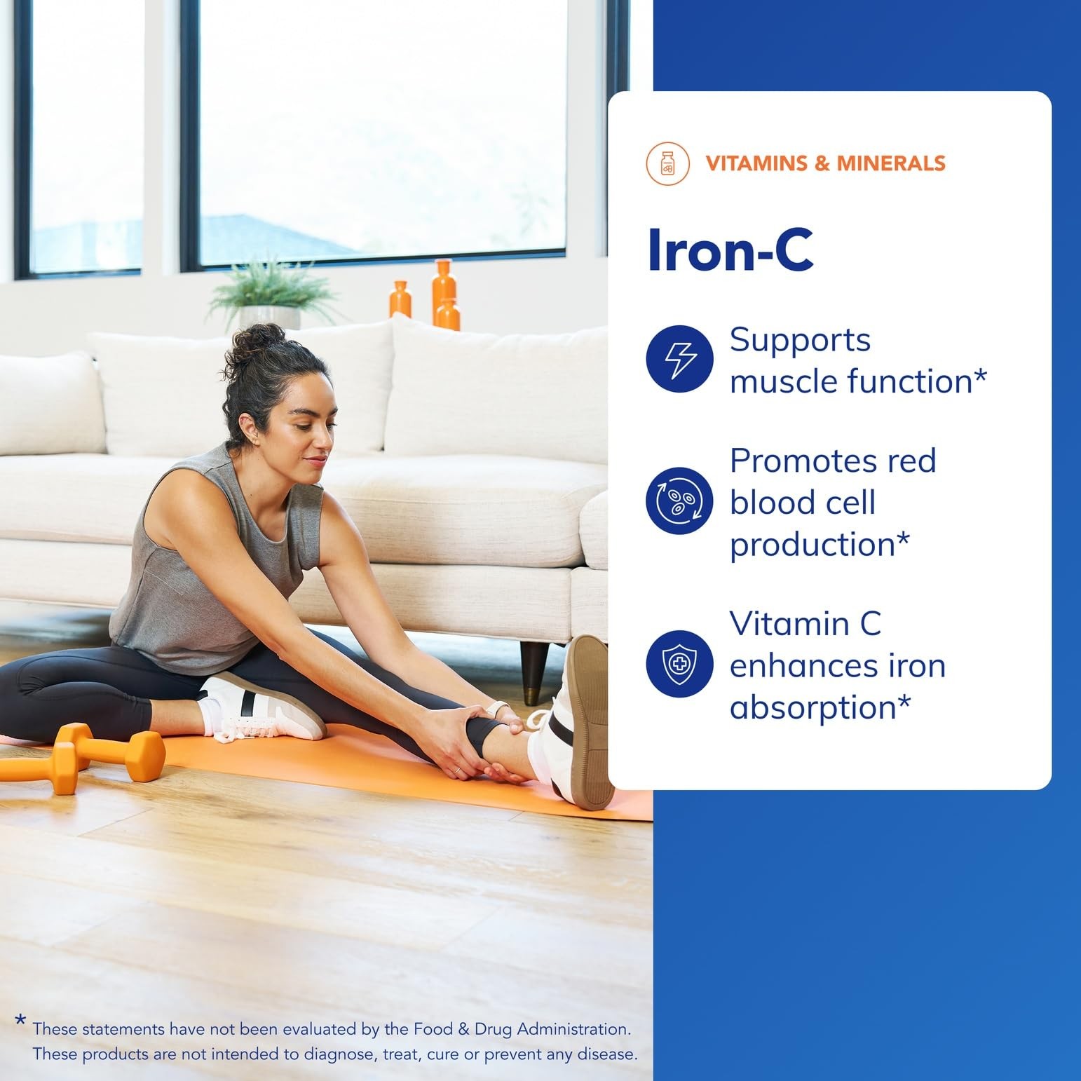 Pure Encapsulations Iron-C – 15 mg – 175 Vitamin C – 30 Count (Pack of 1)