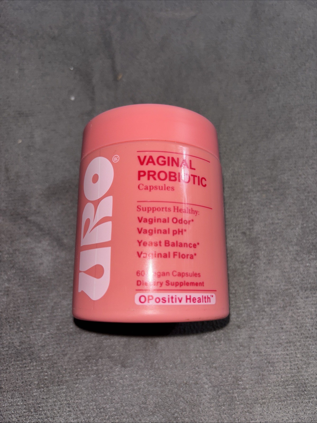 O Positiv URO pH Balance Vaginal Probiotics, 60 Capsules Exp. 03/2027