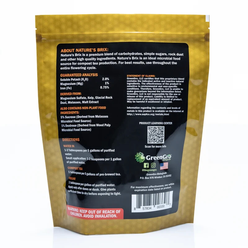 GREENGRO Natures Brix 2lb