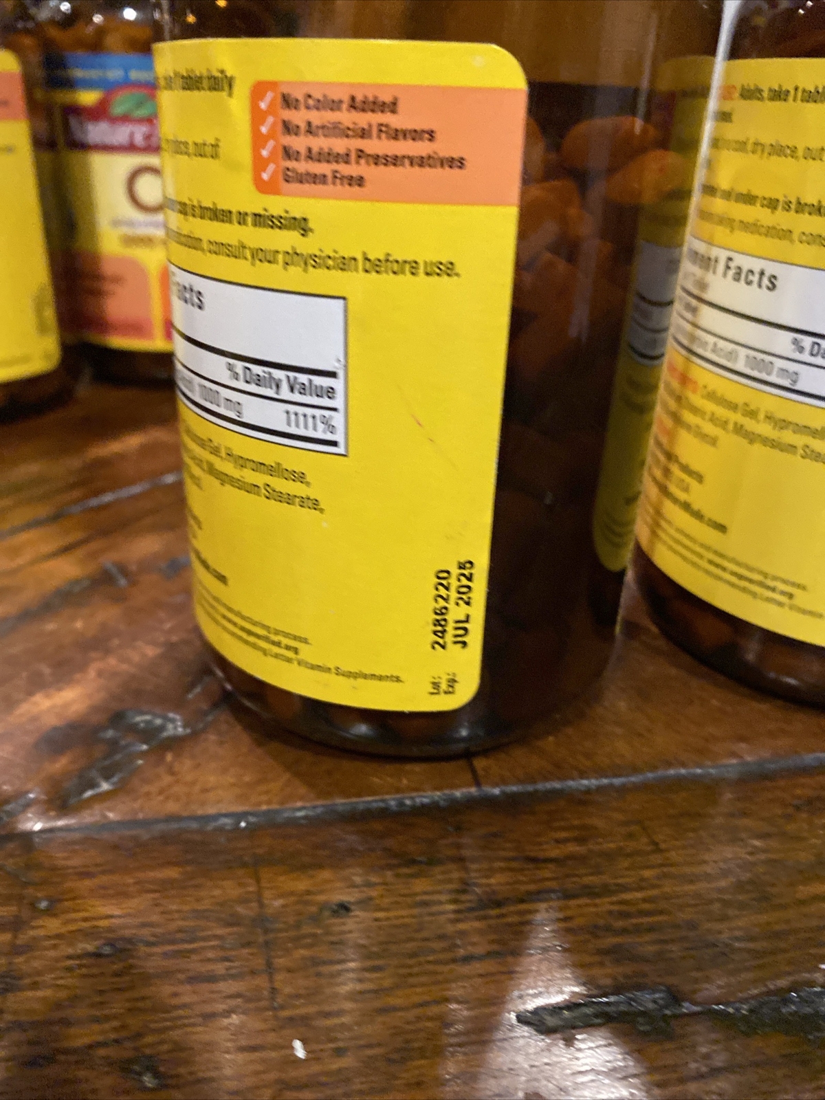 Nature Made Extra Strength Vitamin C 1000 mg 300 Tablets Exp. 01/2026+