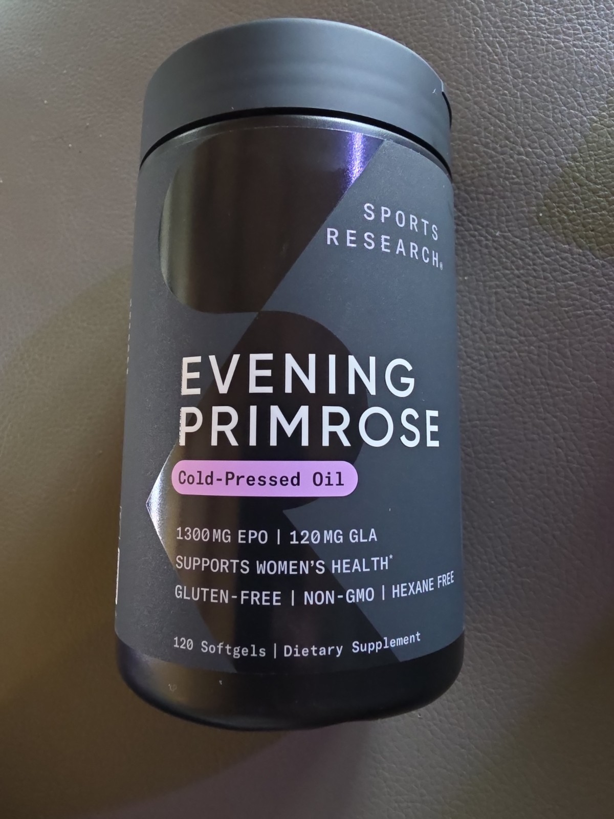 Sports Research Evening Primrose Oil 1300mg 120 Softgels
