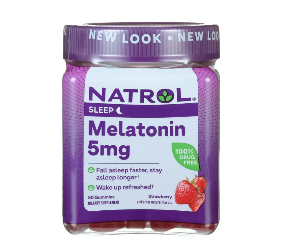 Melatonin -strawberry flavor 5 mg of 90 gummy  EXP：12/2025 or better