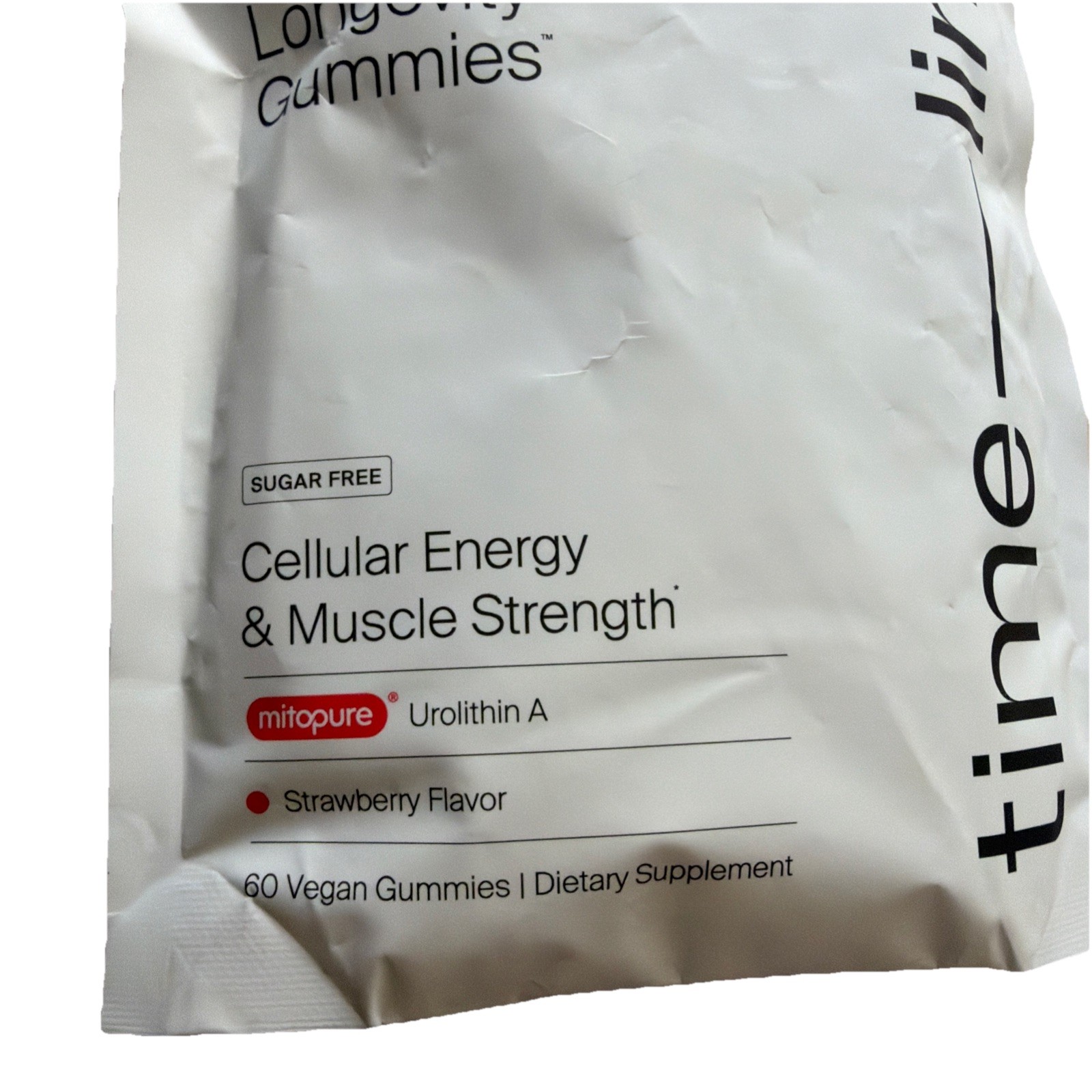 Urolithin A, Strawberry, 60 Vegan Gummies