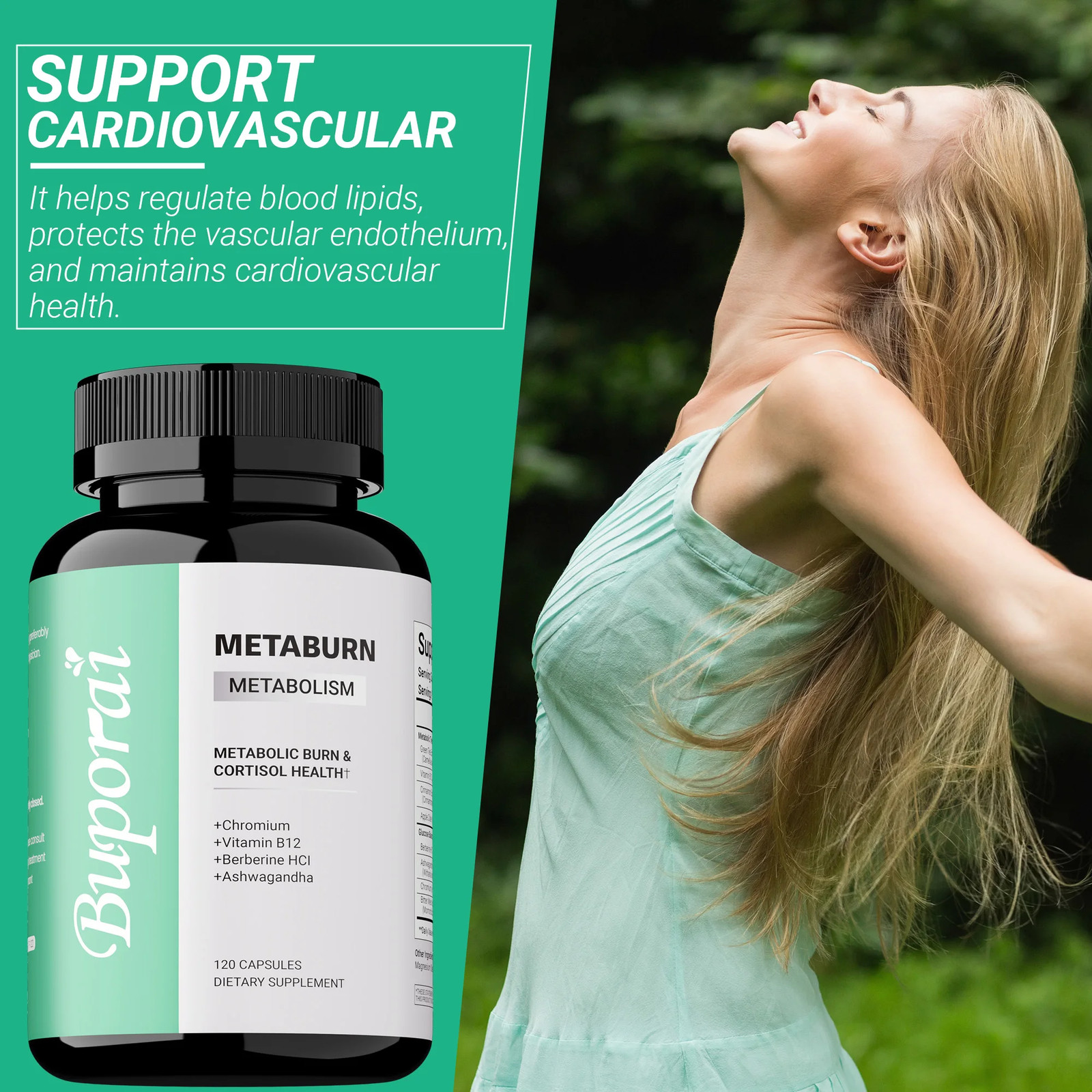 Metaburn 120pcs – Replenishes Energy, Appetite Suppressants, Digestive Health
