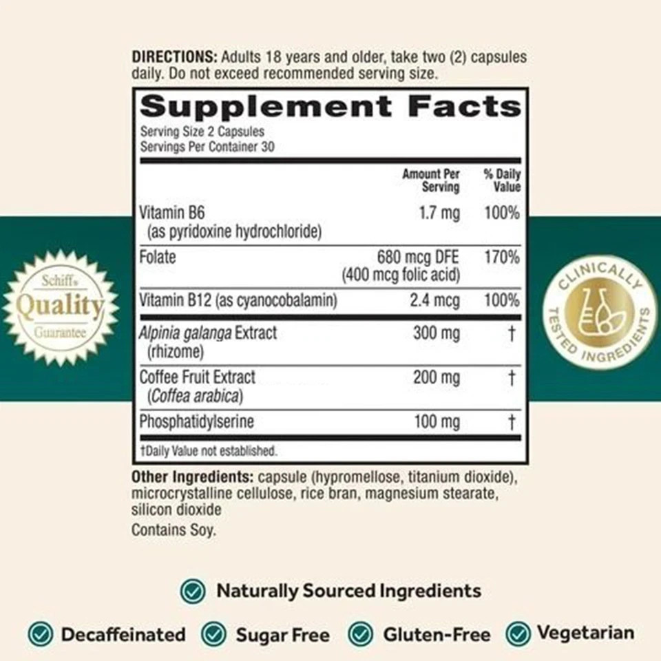 NEU Ultra Brain Health Memory Focus Mental Alertness 60 Caps