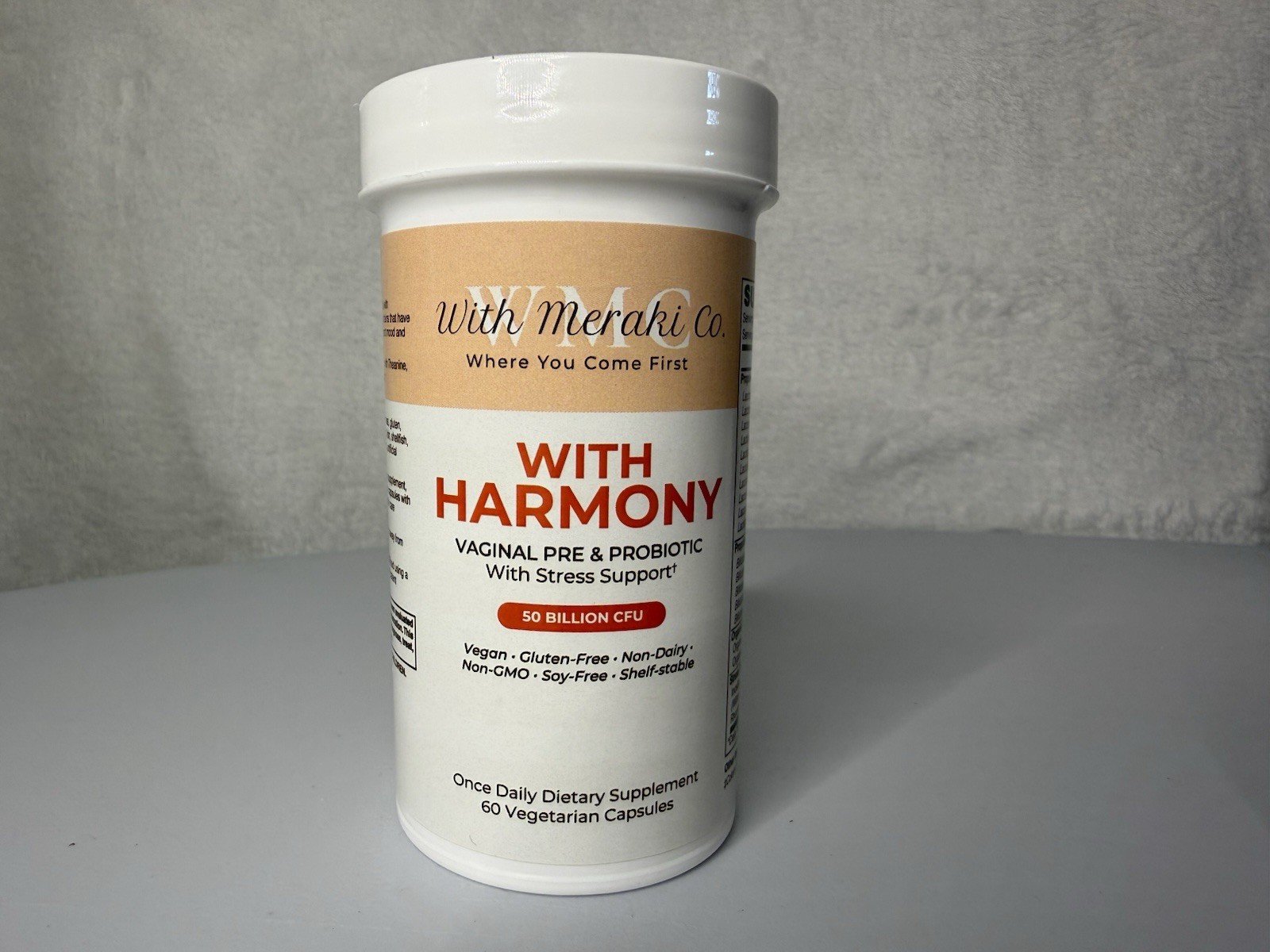 With Harmony Womans Vaginal Probiotics pH Balanced UT, Compare to Radiancy 60 CT